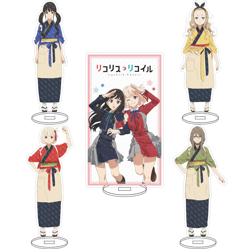 Figma Stand Set - ฟิกเกอร์อะคริลิกตั้งโชว์ อนิเมะ Lycoris Recoil ขนาด 16