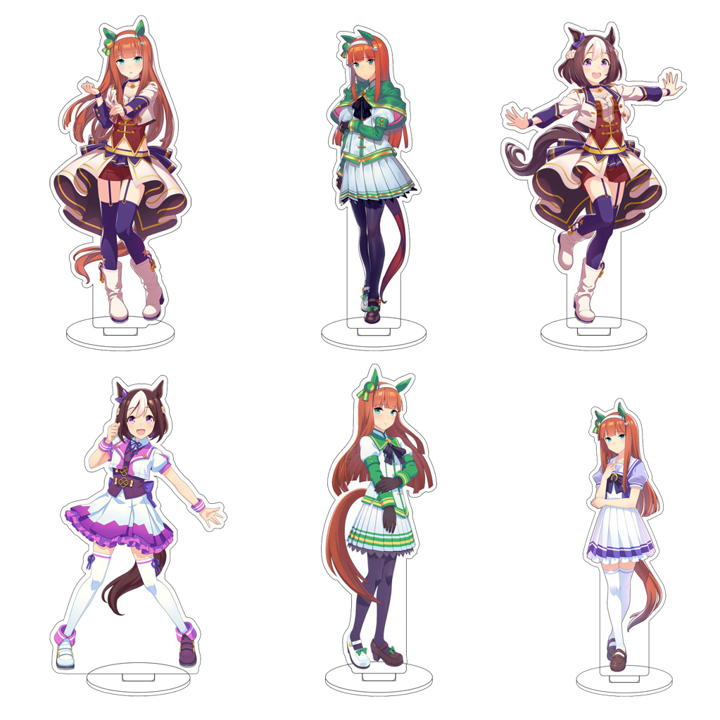 Figma Stand Set - 16CM อนิเมะ อุมะ มุสุเมะ: พริตตี้ ดาร์บี้