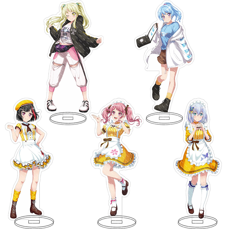 Figma Stand Set - ฟิกเกอร์อะคริลิกอนิเมะขนาด 16 ซม. BanG Dream! มิตาเกะ