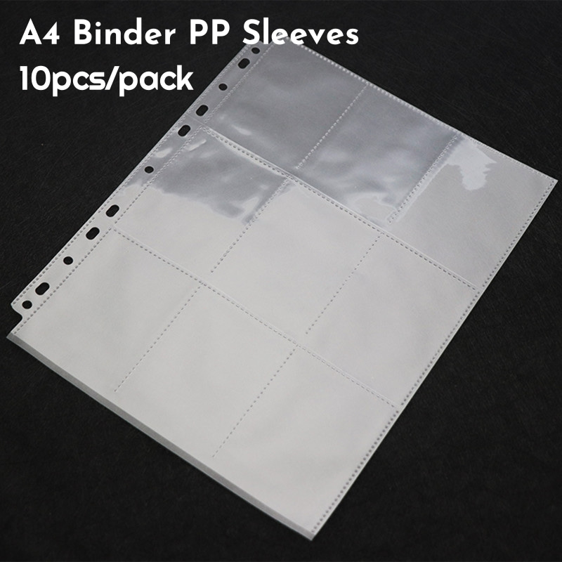 SKYSONIC 10 ชิ้น/เซ็ต A4 Binde - Card Penny Sleeve บทวิจารณ์และราคา