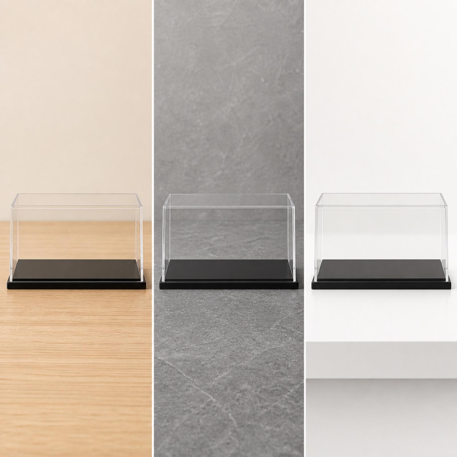 กล่องโชว์อะคริลิกขนาดเล็กกันฝุ - Display Case Acrylic บทวิจารณ์และราคา
